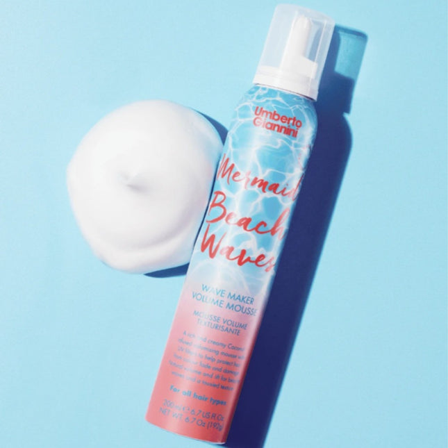 Umberto Giannini Mermaid Beach Waves Wave Mker Volume Mousse - 200ml