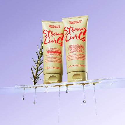 Umberto Giannini Strong Curls Rosemary Oil Strengthening Shampoo - 250ml