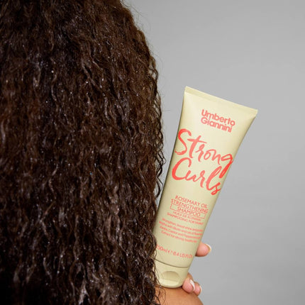 Umberto Giannini Strong Curls Rosemary Oil Strengthening Shampoo - 250ml