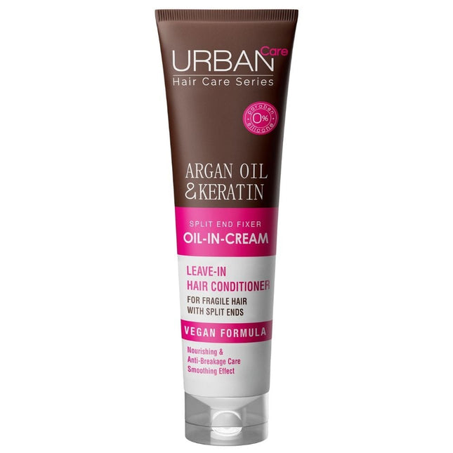 Urban Care Argan Oil & Keratin Oil-In Cream - 150ml