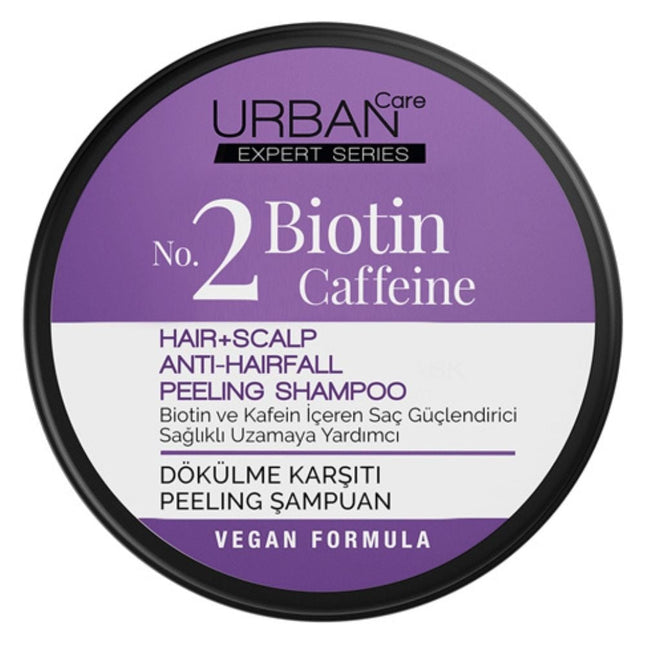 Urban Care Expert Biotin & Caffein Sea Salt Peeling Shampoo - 200ml