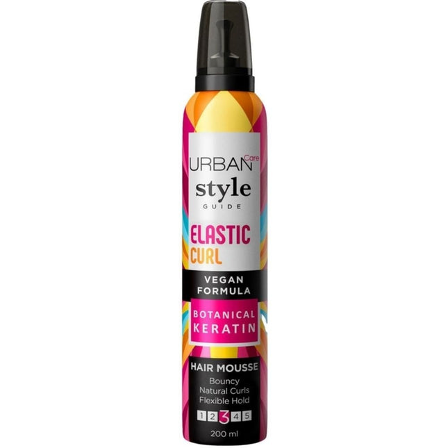 Urban Care Style Guide Elastic Curl Hair Mousse  - 200ml