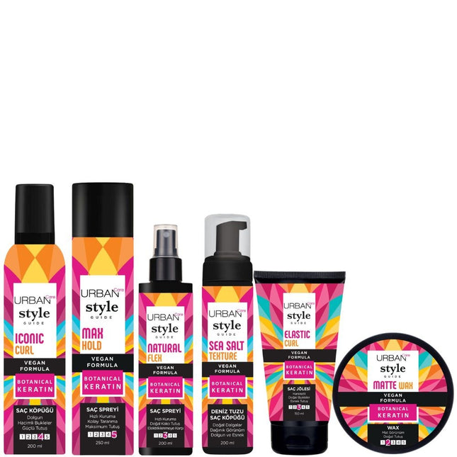 Urban Care Style Guide Natural Flex No Gashair Spray - 200 ml