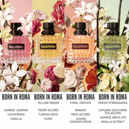 Valentino Born In Roma Donna Giftset Eau de Parfum  - 100ml+15ml+50ml