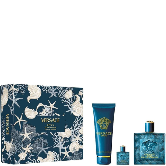 Versace Eros Pour Homme Eau de Parfum Giftset - 100ml+150ml+5ml