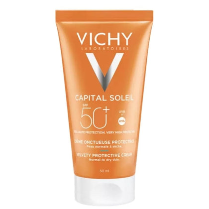 Vichy Capital Soleil Velvety Protective Sunscreen SPF50 - 50ml