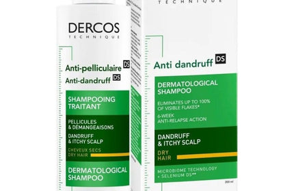 Vichy Dercos Anti-Roos Shampoo Droog Haar - 200ml