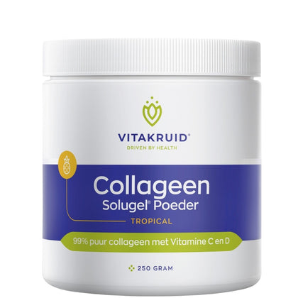 Vitakruid 99% puur Collageen Solugel® Poeder Tropical - 250gr