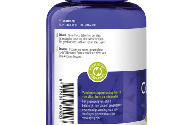 Vitakruid Calcium 400 & D3 Voor het hele gezin - 90pcs