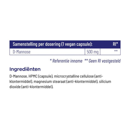 Vitakruid D-Mannose 500mg - 90pcs
