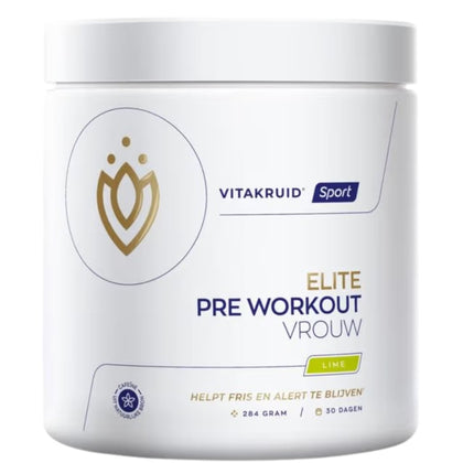 Vitakruid Elite Pre Workout Vrouw 30 dagen - 284gr