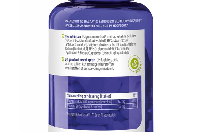 Vitakruid Magnesium 150 Malaat