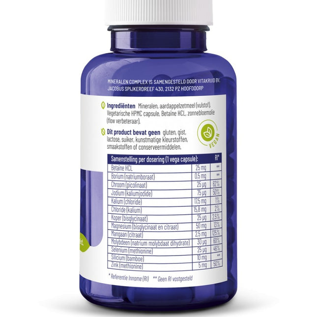 Vitakruid Mineralen Complex - 90 Vegan Capsules