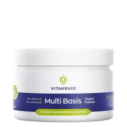 Vitakruid Multi Basis Vegan Poeder - 163gr