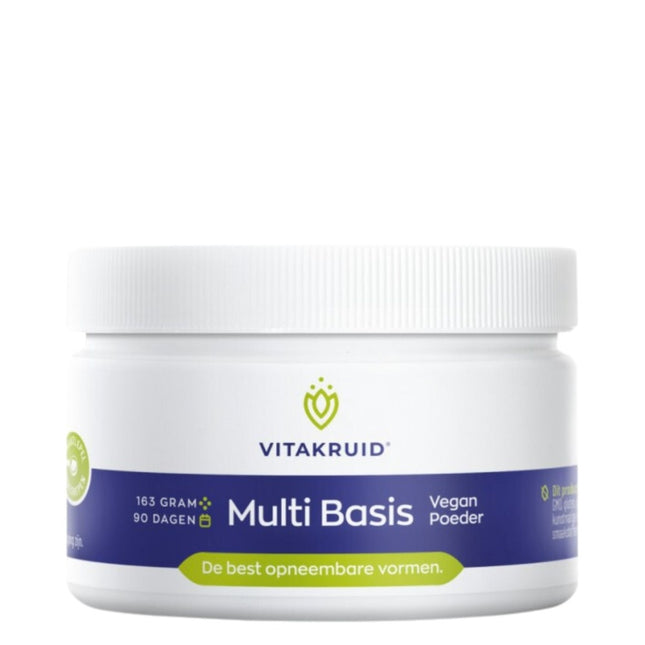Vitakruid Multi Basis Vegan Poeder - 163gr