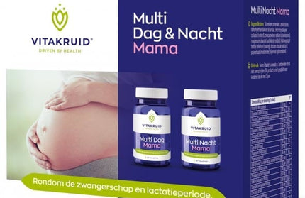 Vitakruid Multi Dag & Nacht Mama® - 2X30st
