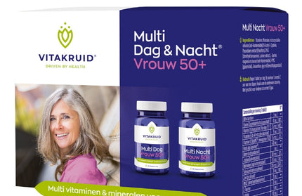 Vitakruid Multi Dag & Nacht® Vrouw 50+