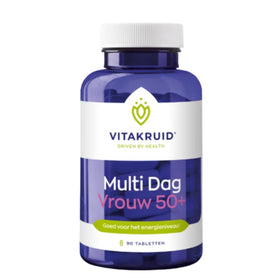 Vitakruid Multi Dag Vrouw 50+ - 90pcs