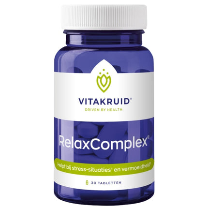 Vitakruid RelaxComplex Magnesiumtauraat & Vitamine D3