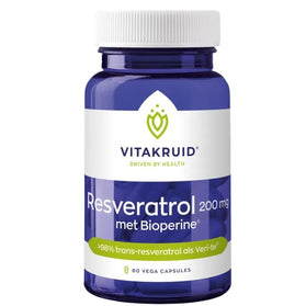 Vitakruid Resveratrol 200 mg met Bioperine® - 60pcs