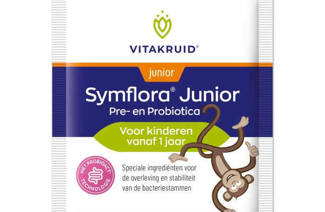 Vitakruid Symflora Junior Pre- en Probiotica - 30pcs