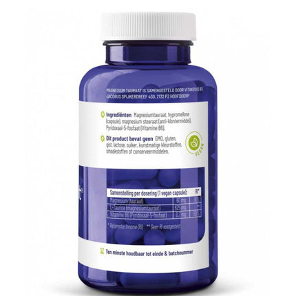 Vitakruid Vegan Magnesium Tauraat met P-5-P®