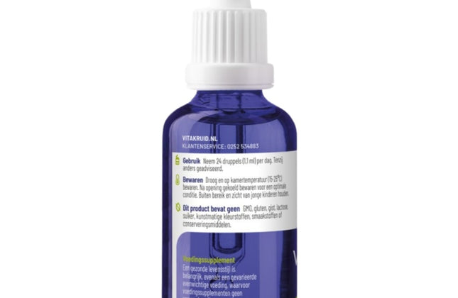 Vitakruid Vegan Omega 3 1250 TG algenolie - 50ml