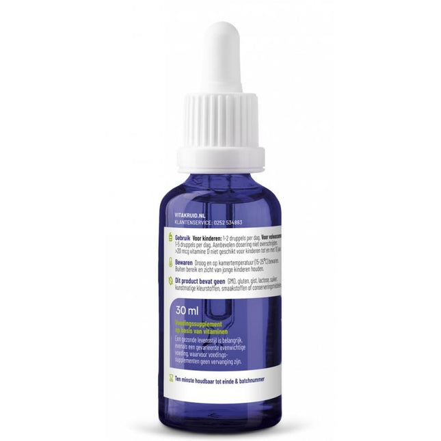 Vitakruid Vitamine D3 Druppels - 30ml