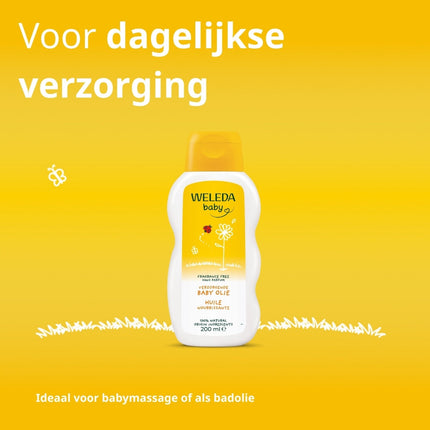 Weleda Baby Calendula Verzorgende Olie - 200ml