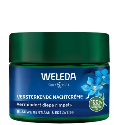Weleda Blauwe Gentiaan & Edelweiss Versterkende Nachtcrème - 40ml