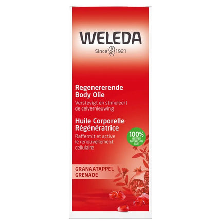 Weleda Granaatrappel Regenererende Body Olie - 100ml