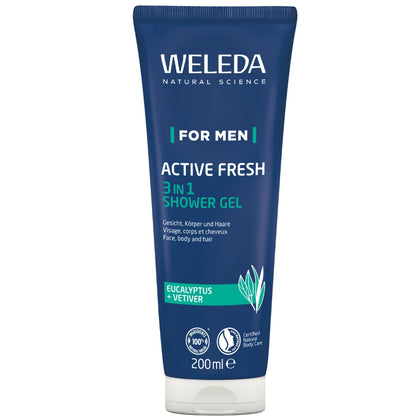 Weleda Men 3in1 Active Fresh Douchegel - 200ml