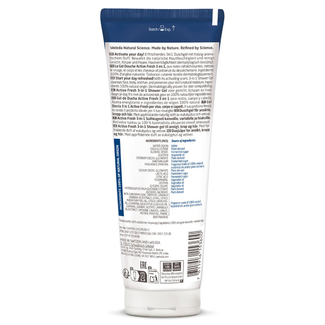 Weleda Men 3in1 Active Fresh Douchegel - 200ml