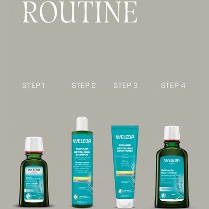 Weleda Rozemarijn Revitaliserende Shampoo - 250ml