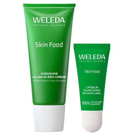 Weleda Skin Food Alles-in-één Crème + Lip Balm Duo - 30+8ml