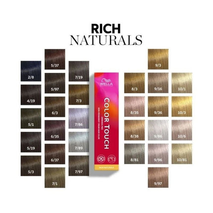 Wella Color Touch Rich Naturals Color - 60ml