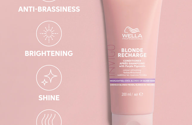 Wella Invigo Blonde Recharge Conditioner - 200ml