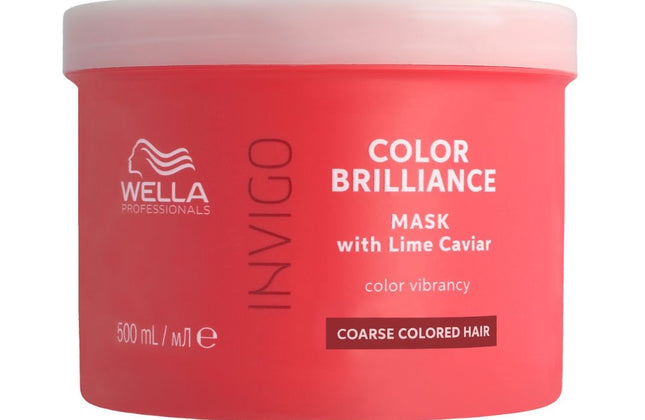 Wella Invigo Color Brilliance Masker - weerbarstig/dik haar