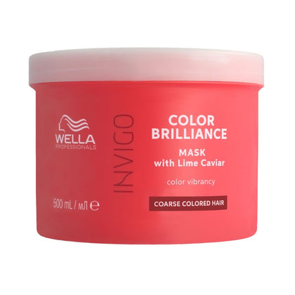 Wella Invigo Color Brilliance Masker - weerbarstig/dik haar