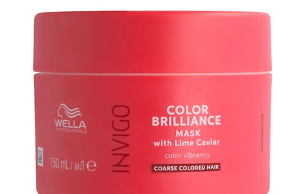Wella Invigo Color Brilliance Masker - weerbarstig/dik haar