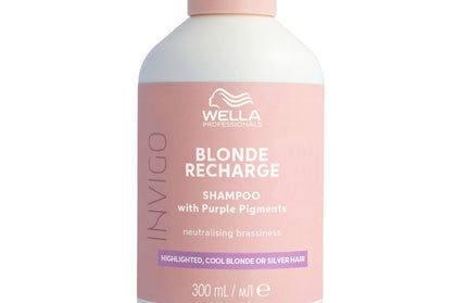 Wella Invigo Color Recharge Blonde Shampoo - Cool
