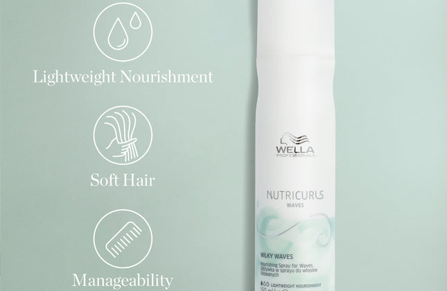 Wella Nutricurls Milky Waves Nourishing Spray - 150ml