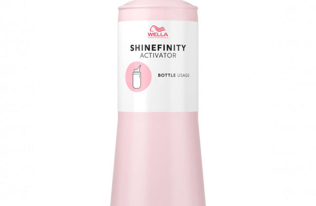Wella Shinefinity Bottle usage Activator