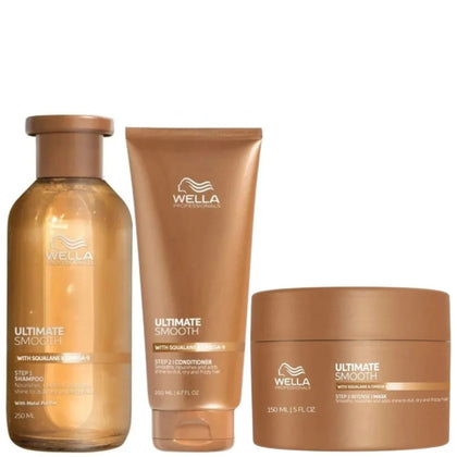 Wella Ultimate Smooth Deep Care Set - 250+200+150ml