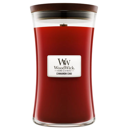 WoodWick Cinnamon Chai Large Candle - 611gr