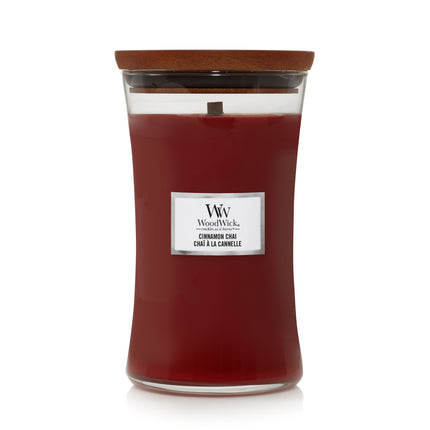 WoodWick Cinnamon Chai Large Candle - 611gr