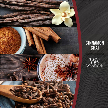 WoodWick Cinnamon Chai Mini Candle - 85gr