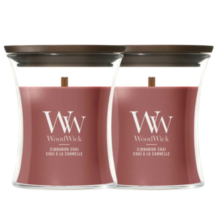 WoodWick Cinnamon Chai Mini Candle - 85gr
