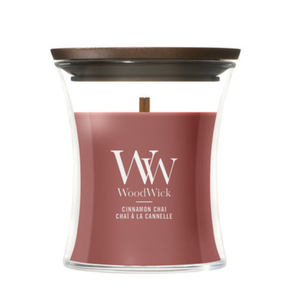 WoodWick Cinnamon Chai Mini Candle - 85gr