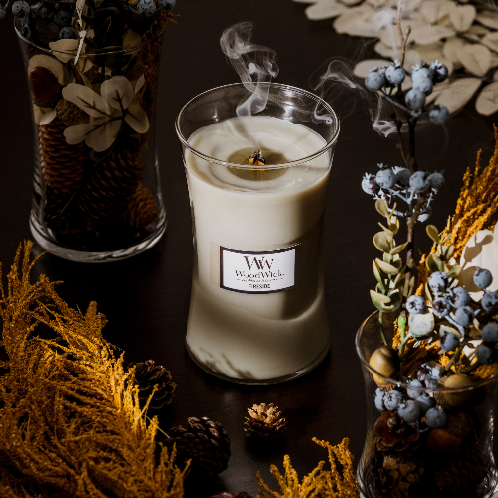 WoodWick Fireside Medium Candle - 275gr